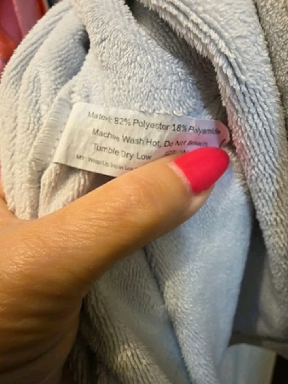 Wrap Up By VP In Pink Martini Robe - Picture 3 of 6